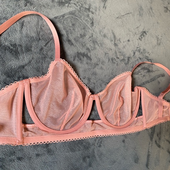 Victoria’s Secret Shimmery Sheer Unlined Bra - Picture 7 of 7